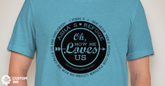 tshirt oh how he loves