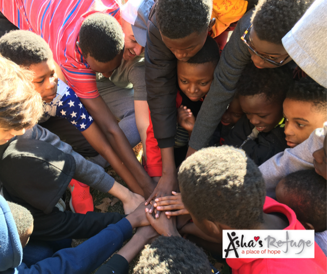 together be rich volunteer at park