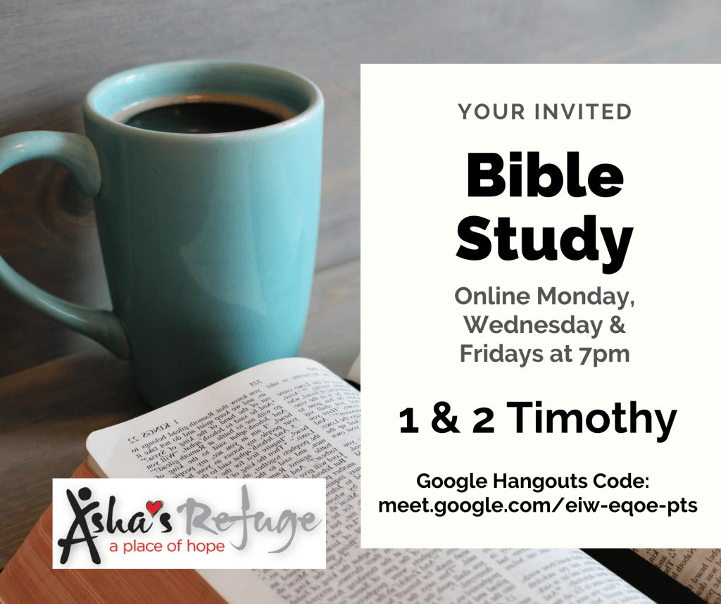 Asha’s Evening Bible&nbsp;Study